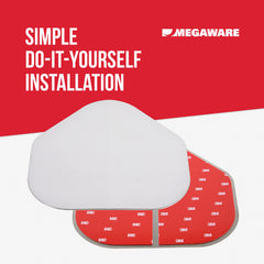 MEGAWARE KEELGUARD close-up of mirror-polished stainless steel showing durability