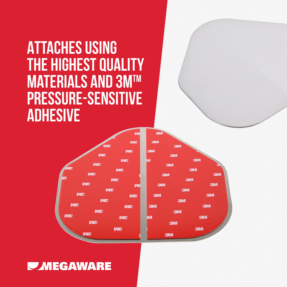 MEGAWARE KEELGUARD mounted on boat bow protecting gelcoat from trailer rollers