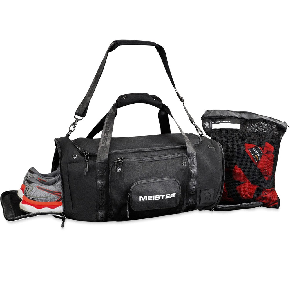 Meister close-up of zip-out WrapHamper demonstrating easy washability and odor control