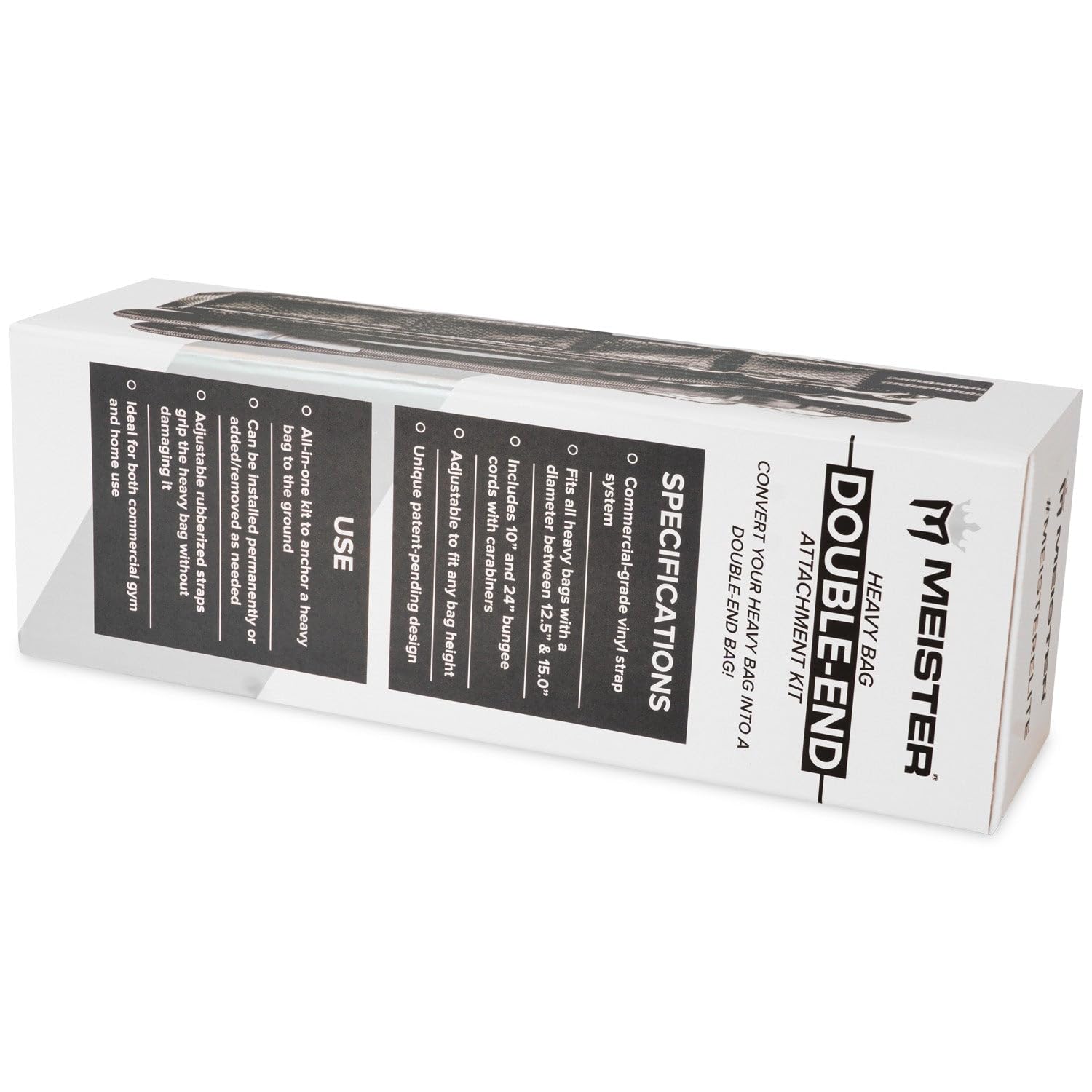Meister compact kit stored neatly for easy transport and quick setup