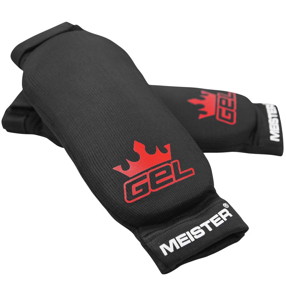Meister forearm guards worn during sparring showing stability and coverage
