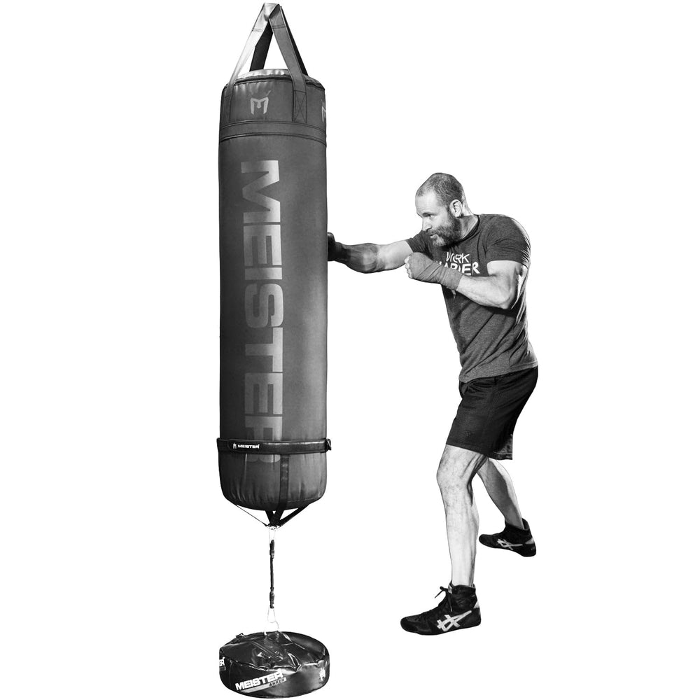Meister used by boxer practicing speed and accuracy with faster rebound