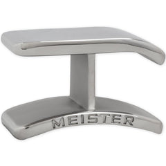 Meister Pro Cutman front view showing full stainless steel compress, demonstrating reliable cold coverage