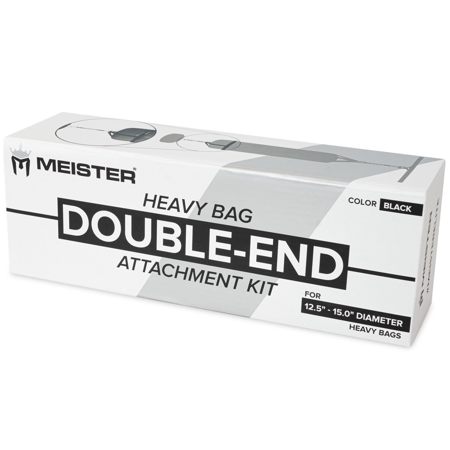 Meister size comparison with measuring tape shows fit for 12.5–15" bags