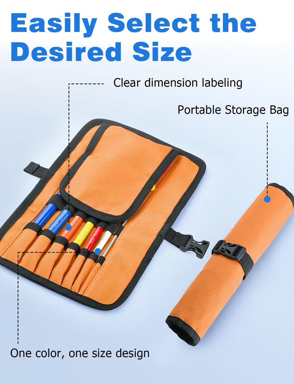 Mellbree fid in hand for scale showing compact, ergonomic heavy-duty tool