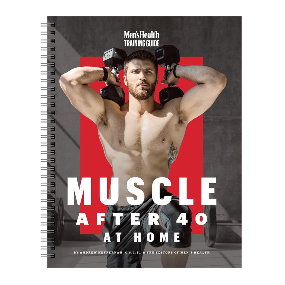 Men's Health guide cover spread showing program overview and benefits