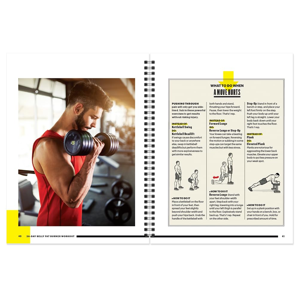 Men's Health nutrition tips page with simple guidance to support training and recovery