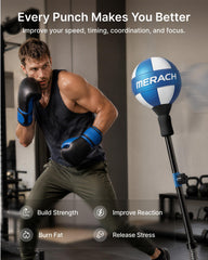 MERACH eight heavy-duty suction cups attached to base for secure grounding