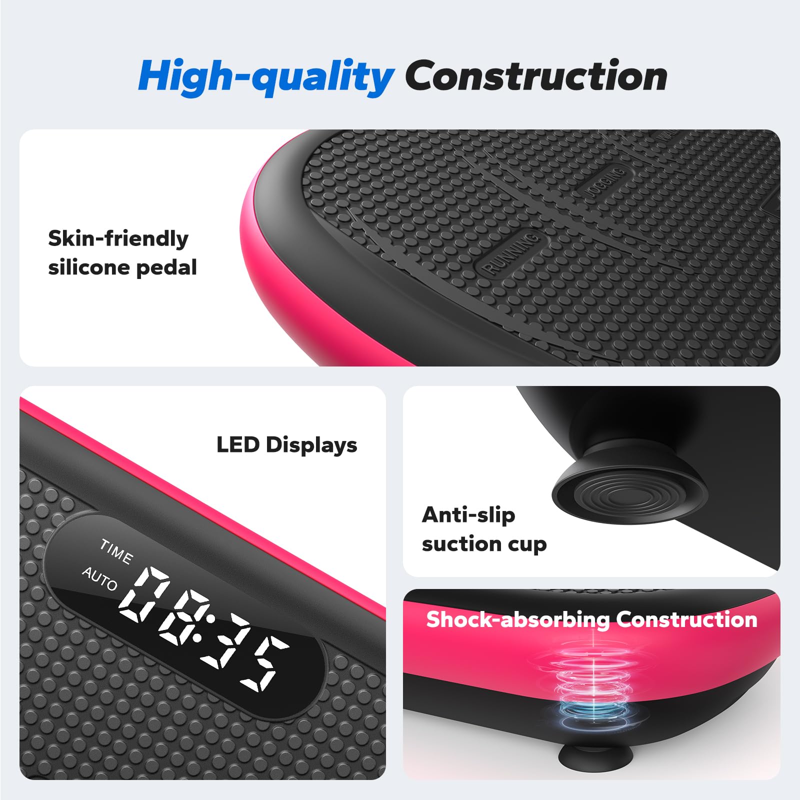 MERACH Bluetooth speaker panel illustrating audio playback for guided workout motivation