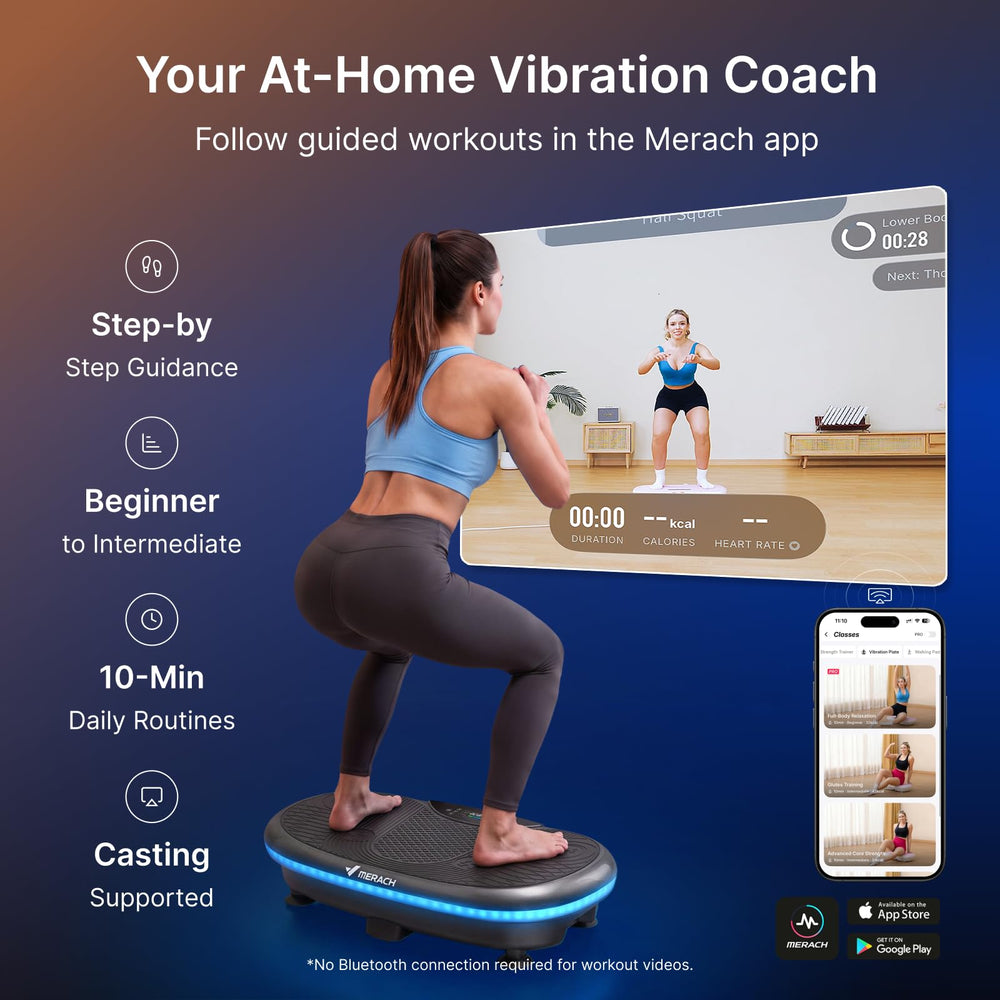 MERACH CV55 in a home gym setting creating an inviting workout space