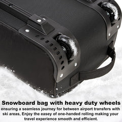 MERALIAN heavy-duty wheels and reinforced base for smooth rolling