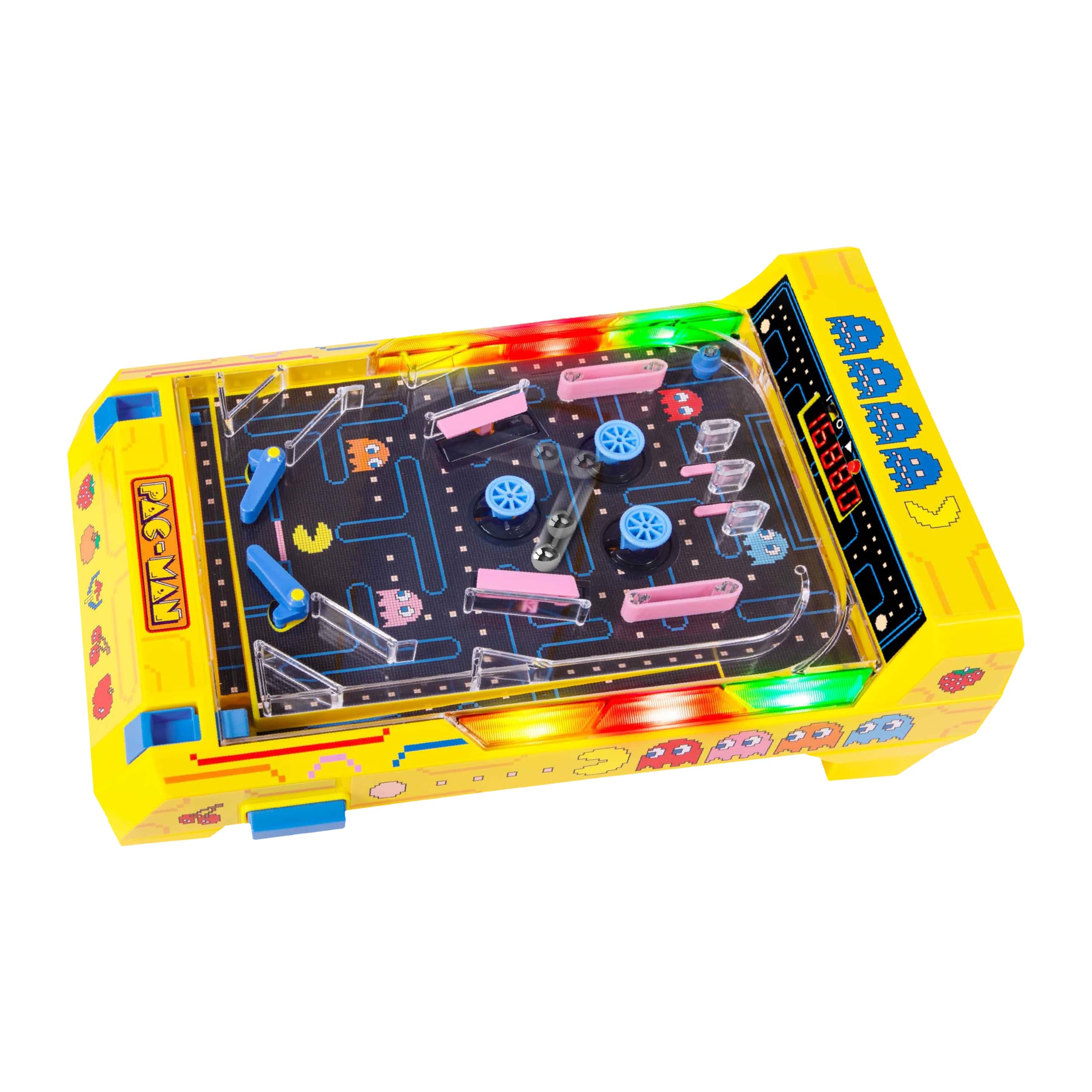 Merchant Ambassador PAC-MAN box art and official license label for collector value