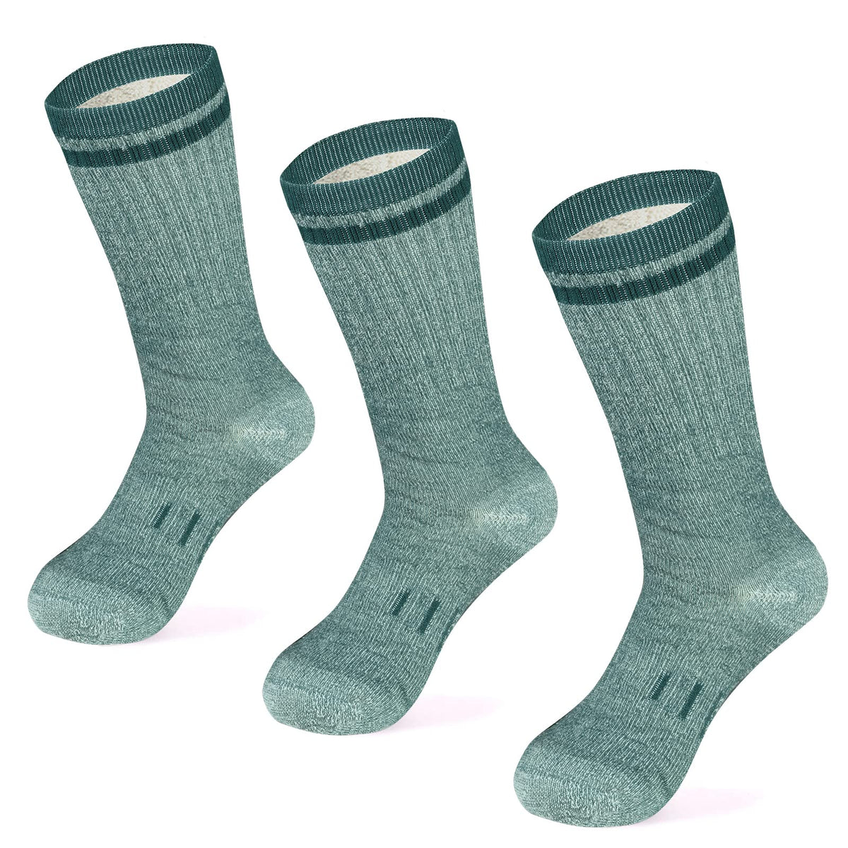 MERIWOOL front packaging showing three green pairs and value pack benefit