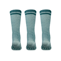 MERIWOOL reinforced heel and toe detail illustrating durability and reduced wear