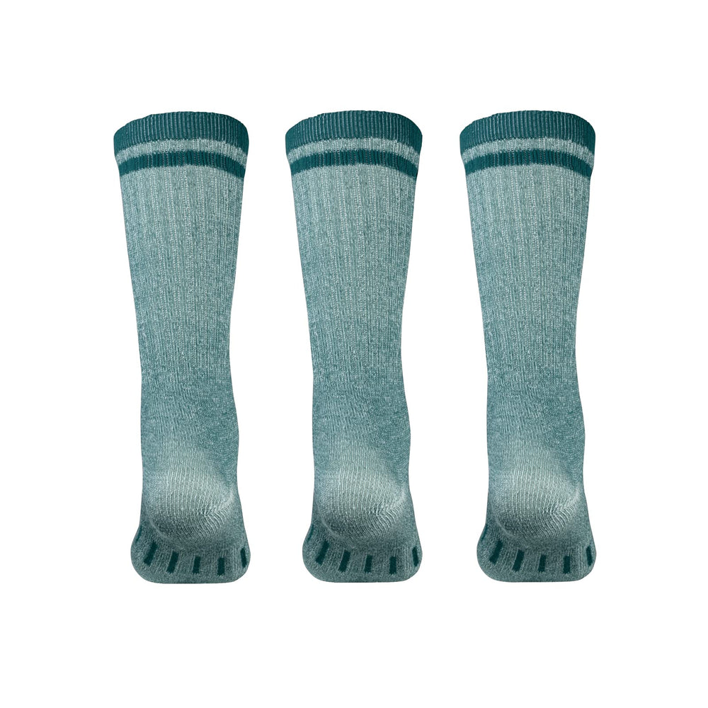MERIWOOL reinforced toe and heel detail showing durability protection