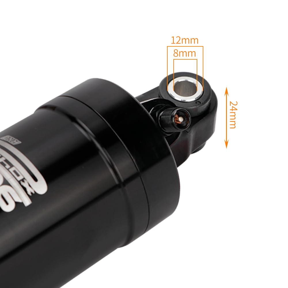 MEROCA DNM AO-6 installed on bike rear demonstrating improved ride comfort