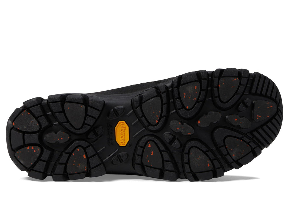 Merrell Coldpack 3 outsole close-up with Vibram Arctic Grip for superior winter traction benefit