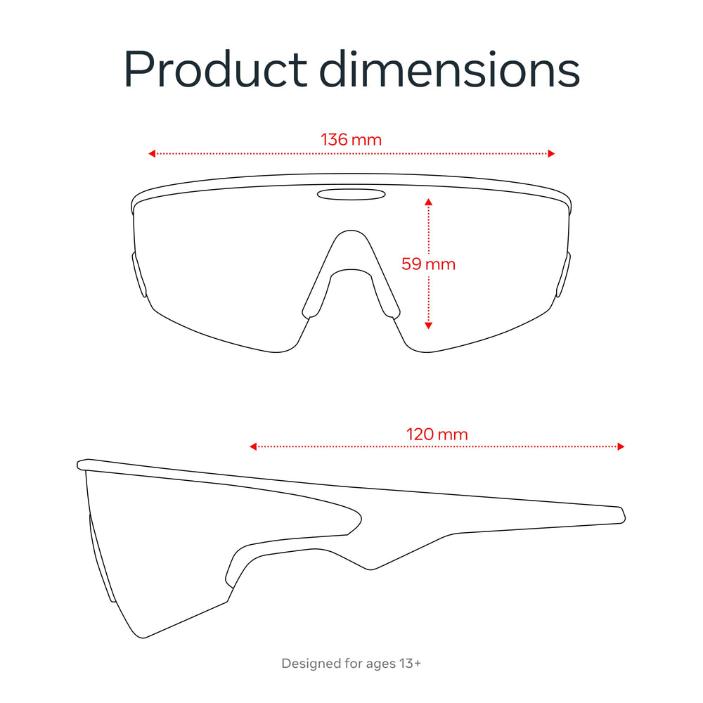 Meta Oakley Vanguard worn by runner outdoors, captures POV footage and live training cues