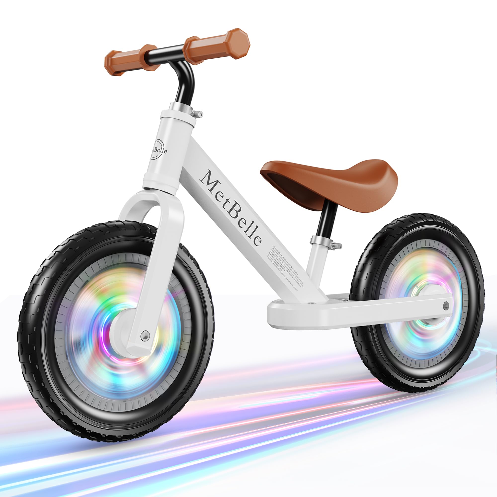 MetBelle front profile showing stable frame and easy steering benefit