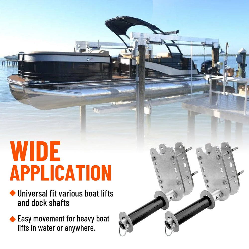 metlead lifestyle image at dock illustrating easier lift movement during maintenance