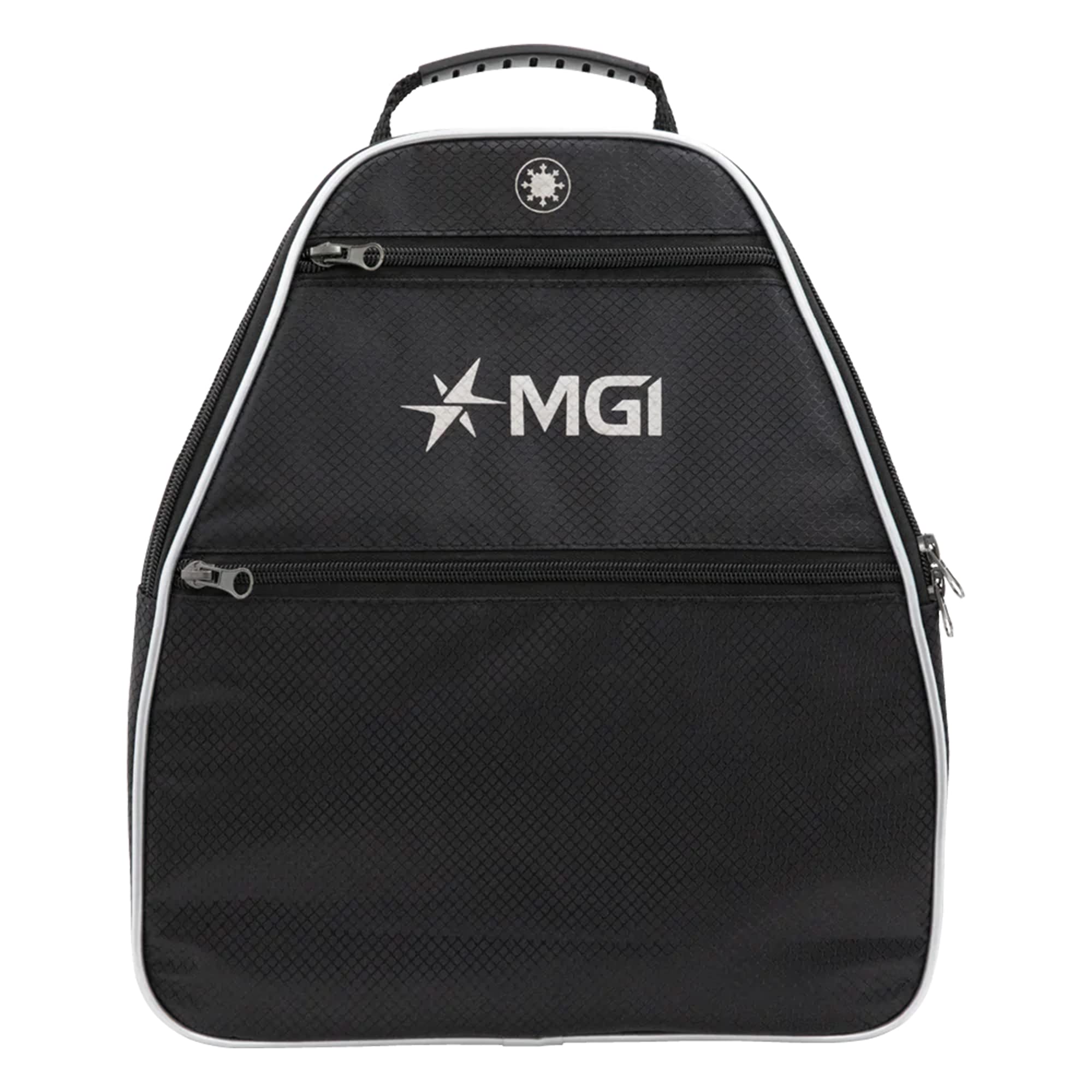 MGI Zip cooler open main compartment showing thermal lining and cold retention benefit