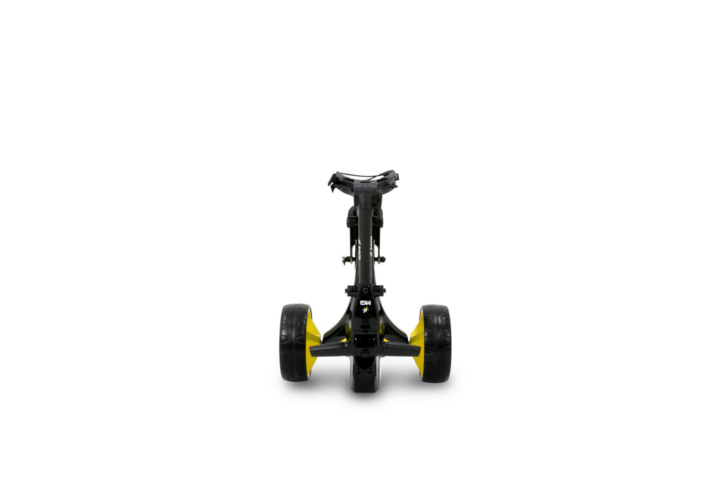 MGI Zip X1 on scale for weight comparison highlighting lightweight benefit