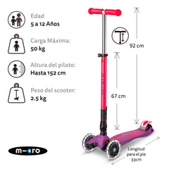 Micro Maxi Foldable LED folded compact for easy transport and storage