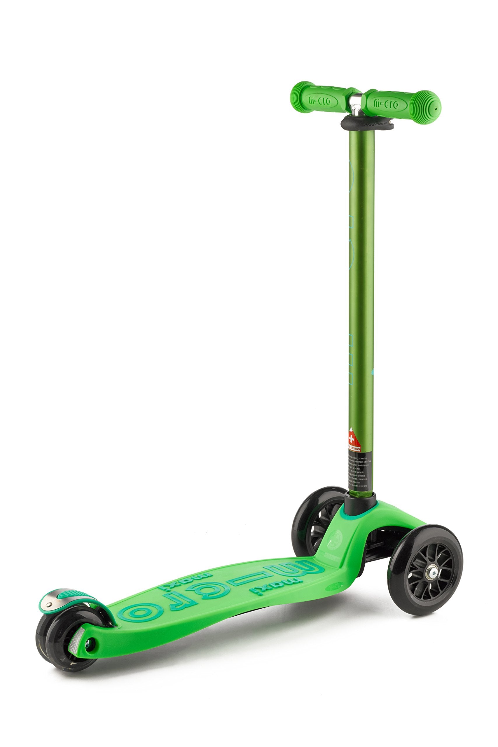 Micro Maxi with helmet in casual lifestyle scene promoting safe outdoor play