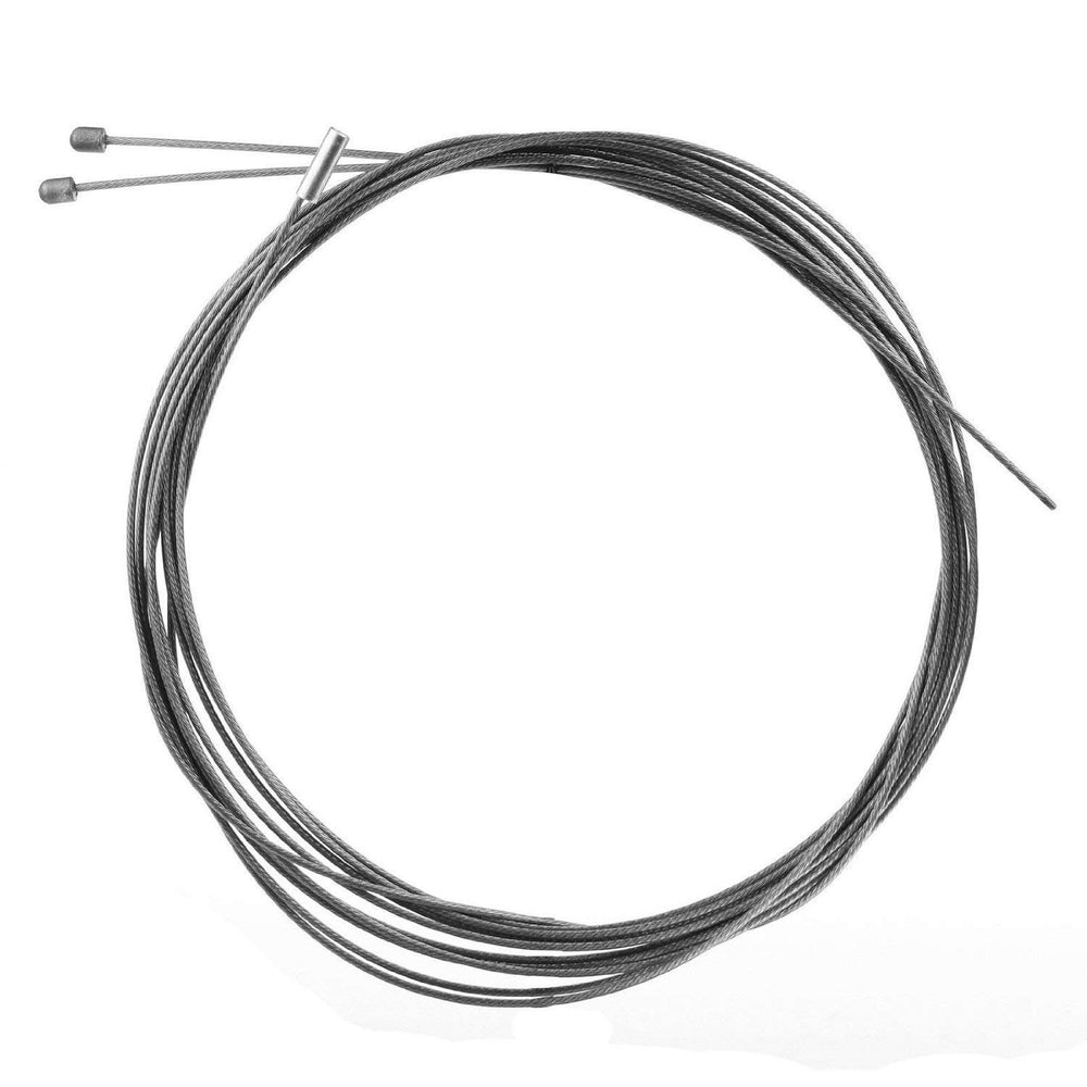 Micronew levers next to cable pair showing included fittings and correct scale