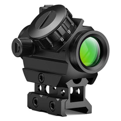 MidTen front view of green dot sight showing compact housing and quick target pickup