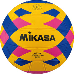 Mikasa front view of men's race ball showing official markings and clear benefit of competition readiness