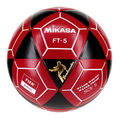 Mikasa Goal Master front view showing black red design and durable cover