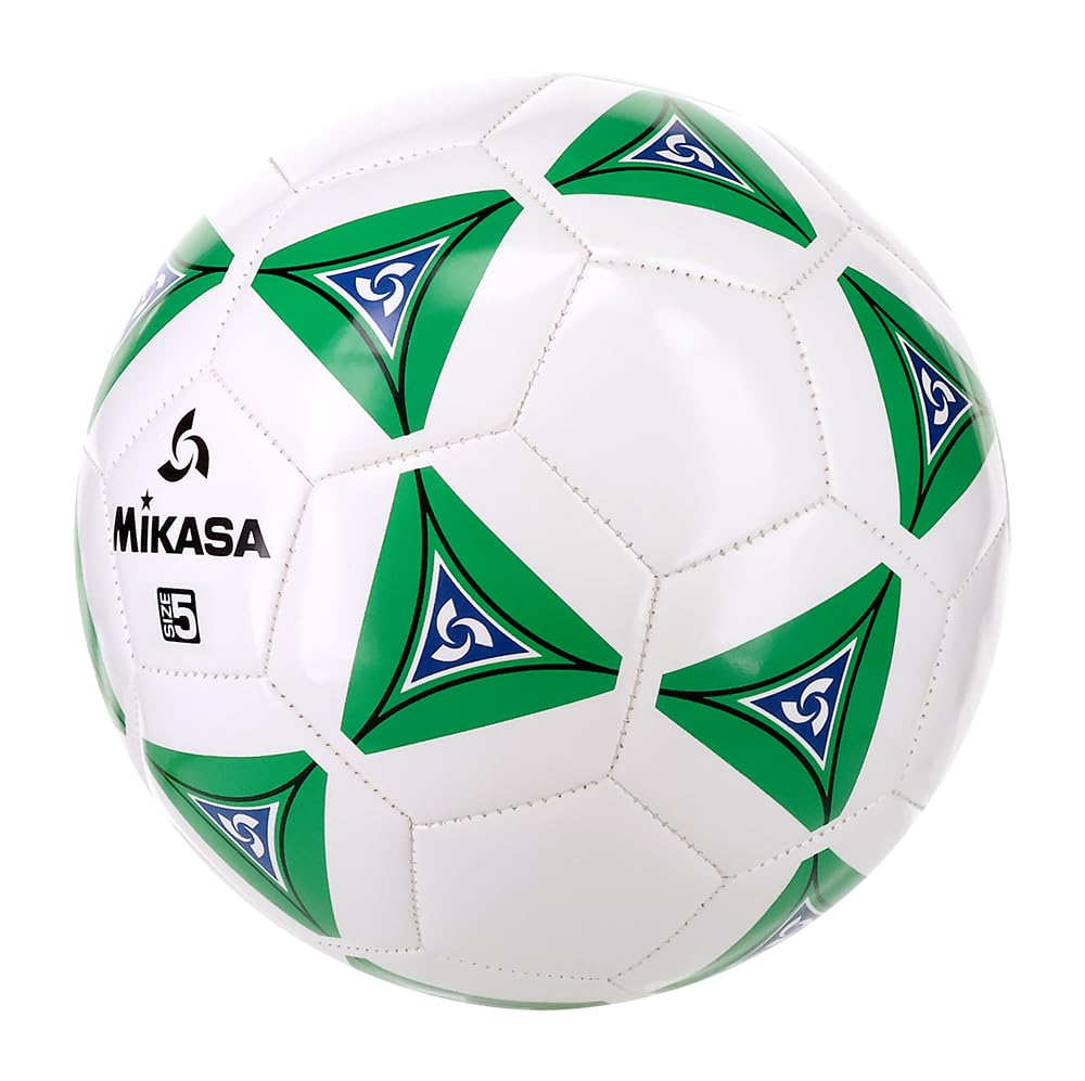 Mikasa serious soccer ball close-up of synthetic leather texture offering softer touch and control