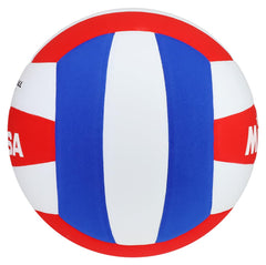 Mikasa synthetic leather closeup showing soft texture and improved ball feel