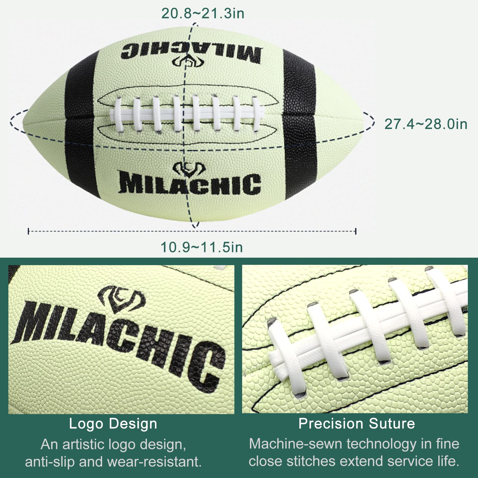 MILACHIC ball being inflated by hand pump for quick game-ready pressure
