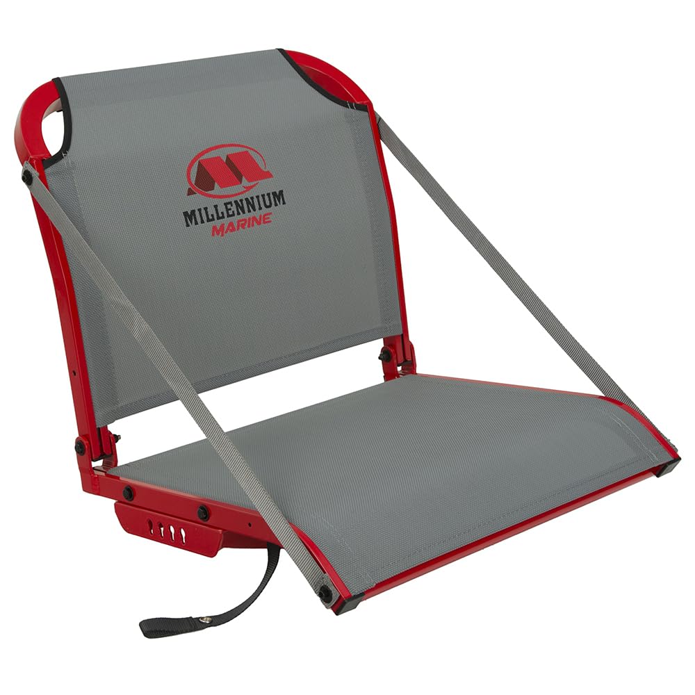 Millennium Marine front view of seat showing contour and durability benefit