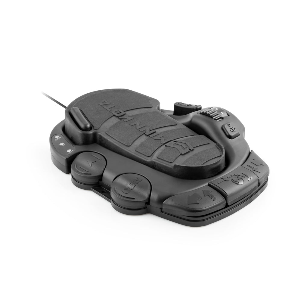 Minn Kota 18-foot cord and waterproof connector detail for secure, weather-resistant connection