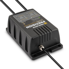 Minn Kota connected to batteries with cables showing secure, correct hookup
