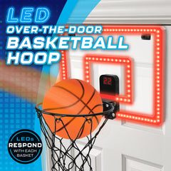 MinnARK close-up metal rim and net highlighting durability and rebound feel