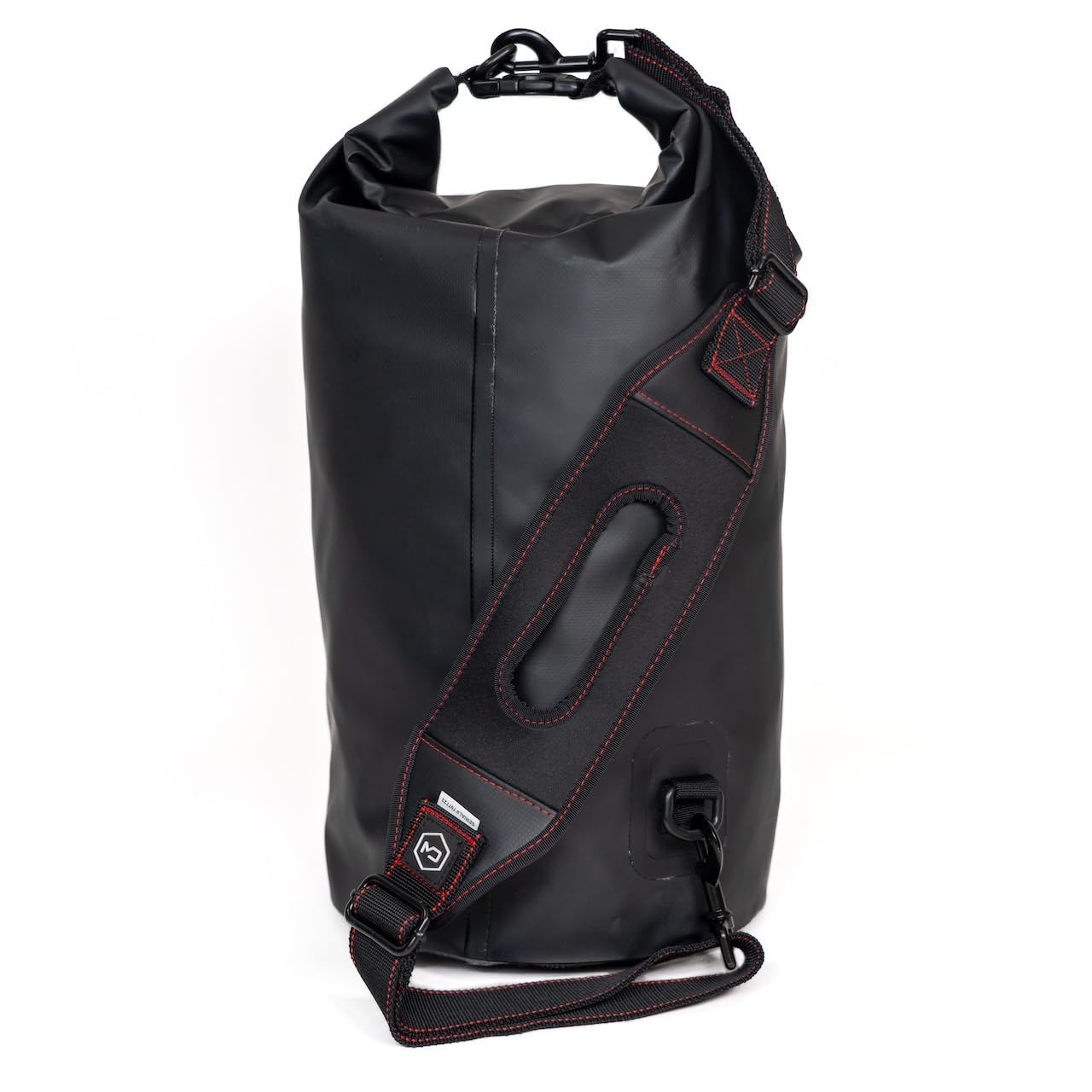 Mission Darkness detachable shoulder strap detail for comfortable carrying