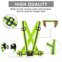 Miushion worn by night runner improving visibility to motorists
