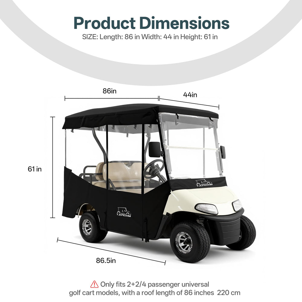 Mixopoly ultra-clear PVC window detail offering distortion-free visibility