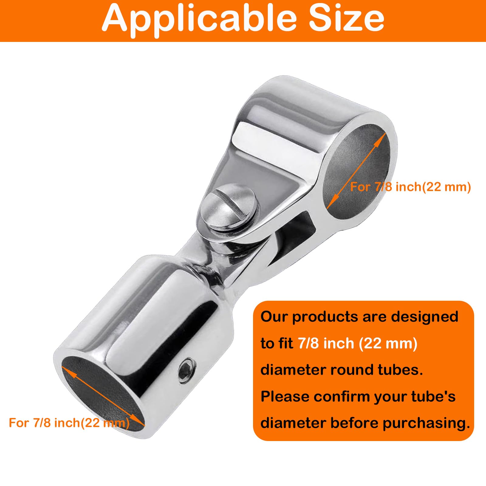 MIYIMORE eye end cap detail highlighting polished finish and secure attachment