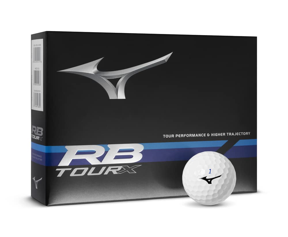Mizuno front packaging showing one dozen RB Tour X for easy identification