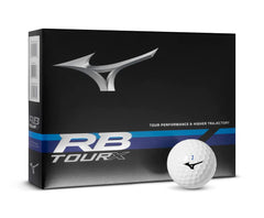 Mizuno front packaging showing one dozen RB Tour X for easy identification