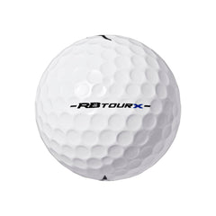 Mizuno ball in hand for scale showing size and tactile soft benefit
