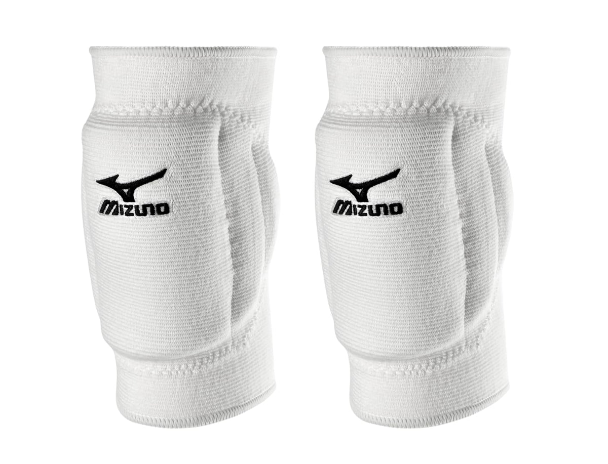 Mizuno T10 Plus front view showing full knee coverage and secure fit