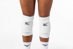 Mizuno sleeve texture detail highlighting moisture-wicking benefit