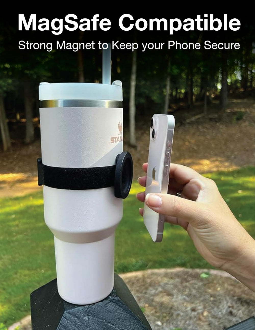 Modern Carry close-up of magnet pad showing durable build and device protection