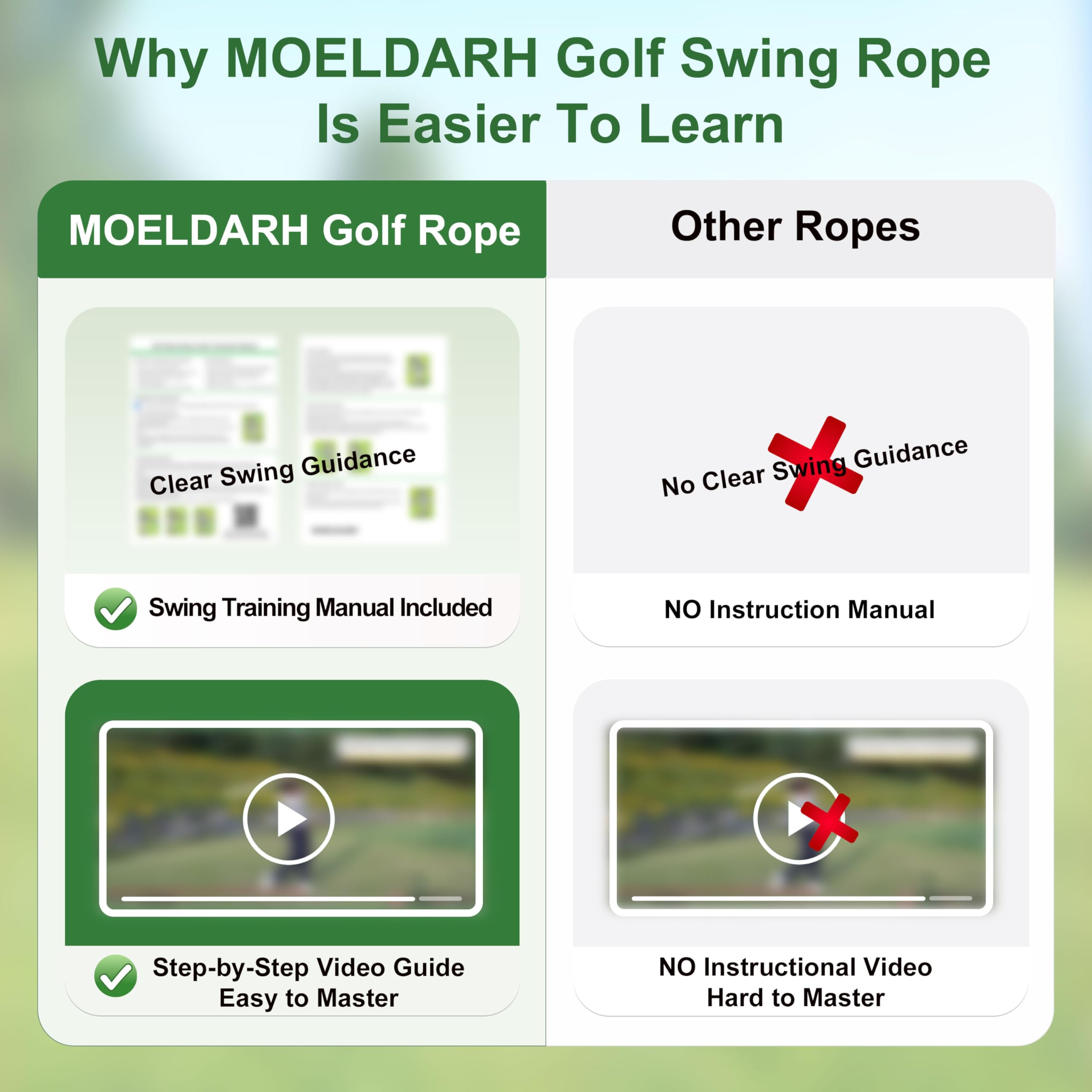 MOELDARH rope texture detail showing durable material and long-lasting use
